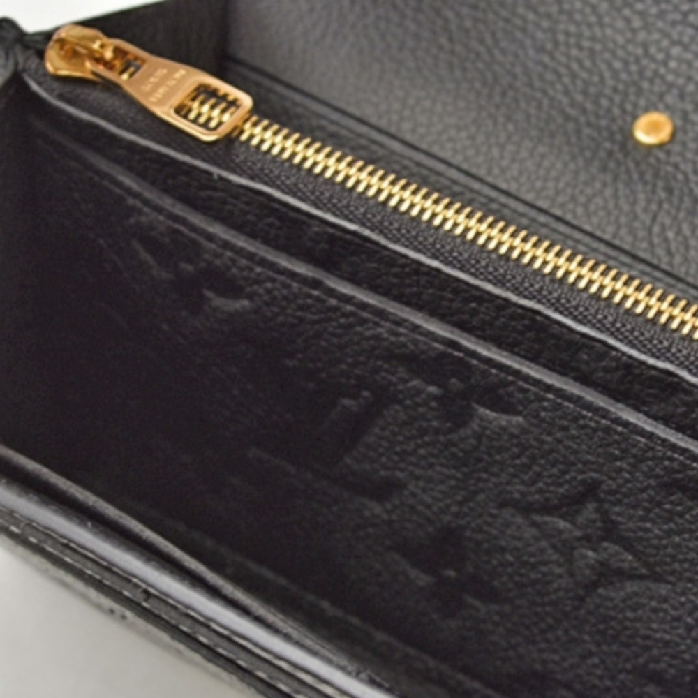 Louis Vuitton Metis Wallet Monogram LV Empreinte Black In EXCELLENT CONDITION - Picture 7 of 16